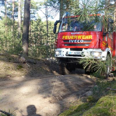 Gelaendefahrtraining In Horstwalde 26 03 07 05